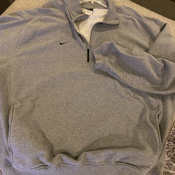 Nike Quarter Zip Fleece Sweatshirt - Picture 2 of 3